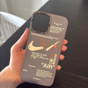Off-White Gray iPhone Case
